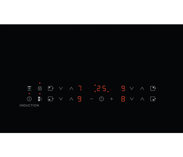 Płyta indukcyjna Electrolux LIV63431BK SlimFit Hob2Hood Bridge Czarny - 1326740 - zdjęcie 2